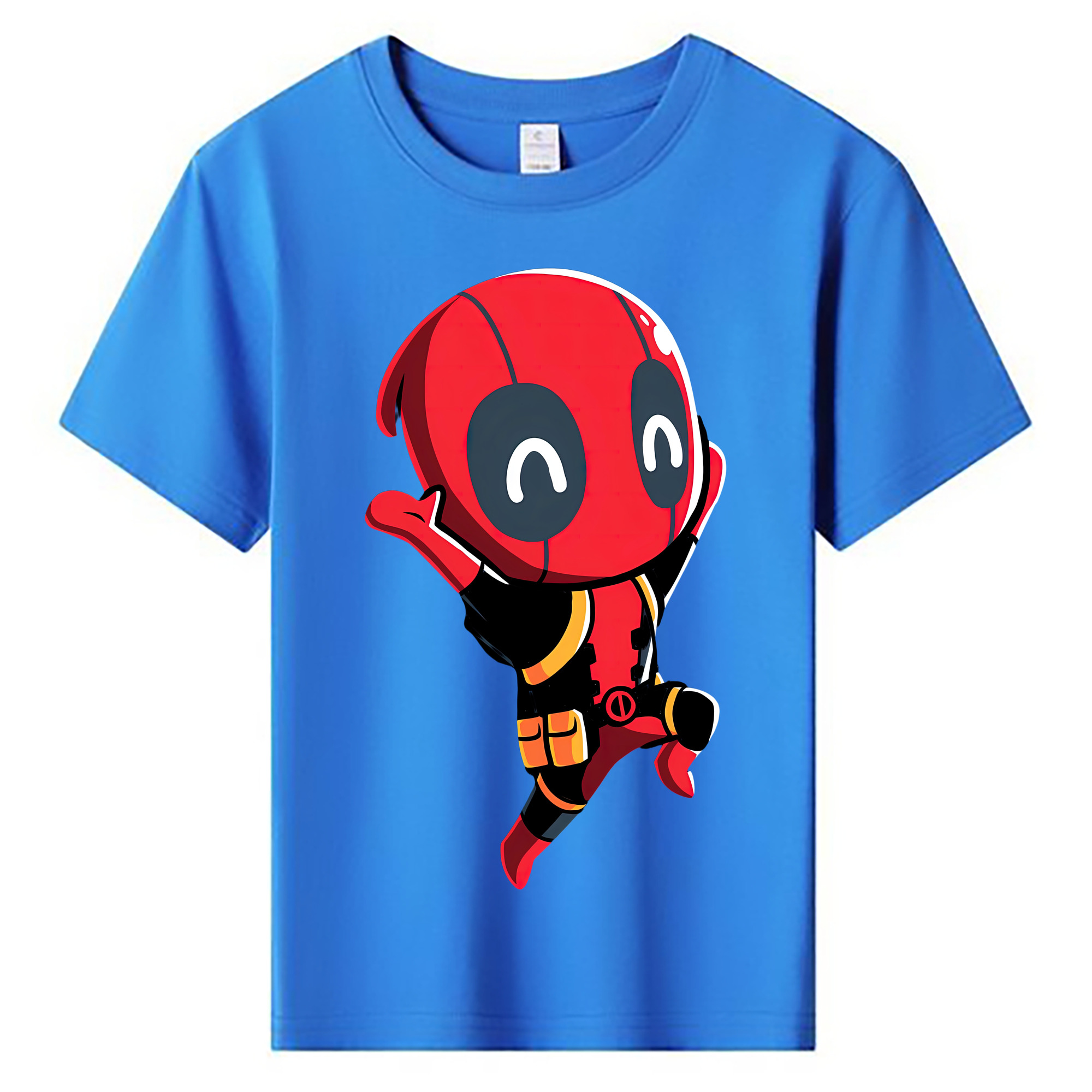 Deadpool デッドプール 綿100％キッズTシャツ（フロントプリント）